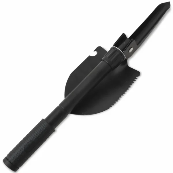 Klappspaten Karbonstahl Schwarz – Bild 4