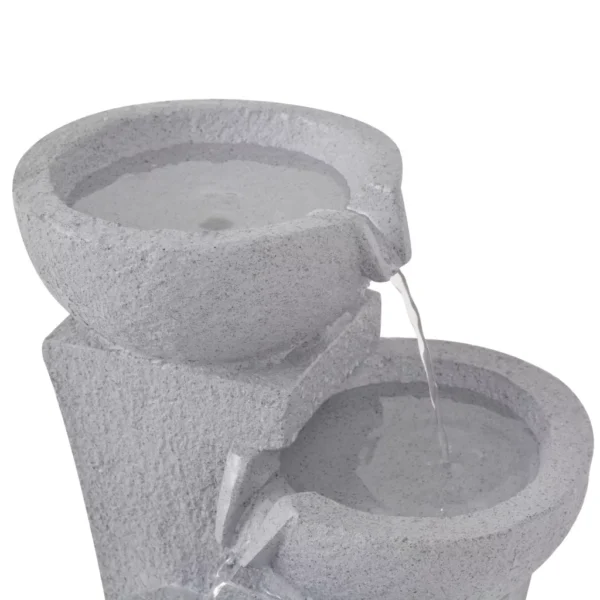 Zimmerbrunnen mit LED-Beleuchtung Polyresin – Bild 4