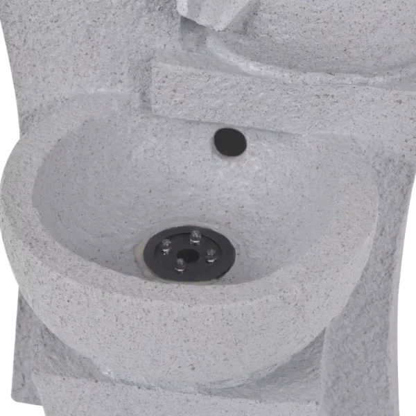 Zimmerbrunnen mit LED-Beleuchtung Polyresin – Bild 3