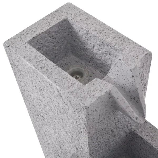 Zimmerbrunnen mit LED-Licht Polyresin – Bild 4