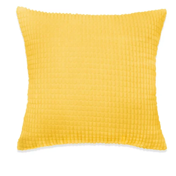Kissen-Set Gelb 45x45 cm 2 Stück – Bild 2