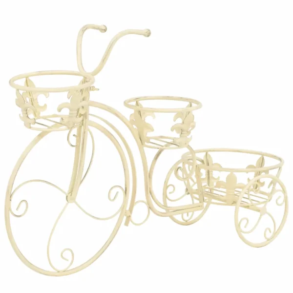 Blumentreppe Fahrradform Vintage-Stil Metall – Bild 6