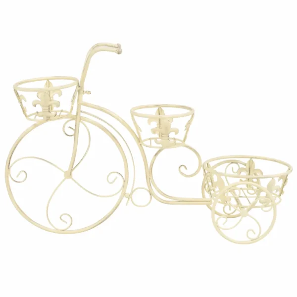 Blumentreppe Fahrradform Vintage-Stil Metall – Bild 5