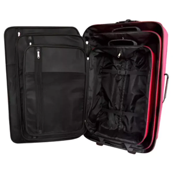 Reiseset Kofferset 5-teilig Rot – Bild 5