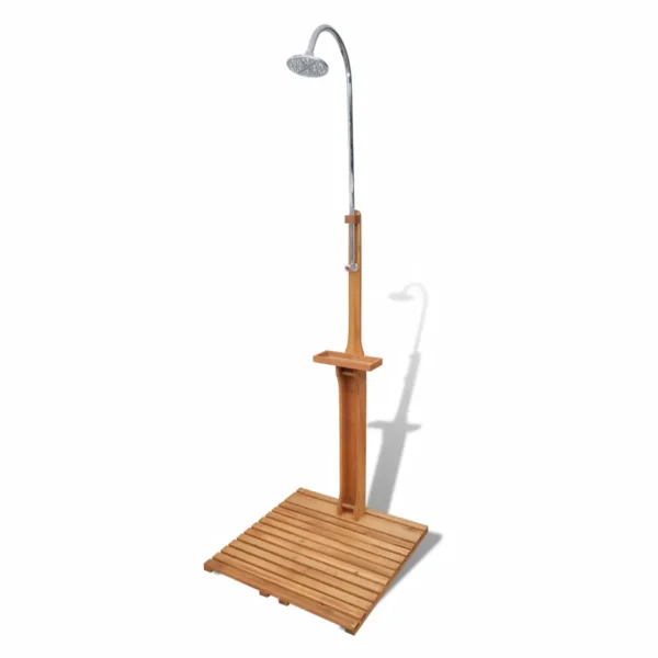 Gartendusche Pooldusche Outdoordusche Swimmingpool Camping Dusche Holz