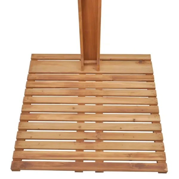 Gartendusche Pooldusche Outdoordusche Swimmingpool Camping Dusche Holz – Bild 3