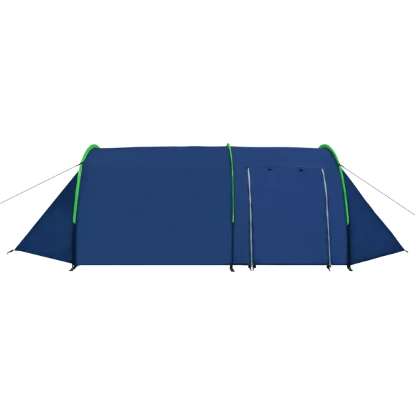 Familienzelt Kuppelzelt Campingzelt 4 Personen Blau/Grün – Bild 9