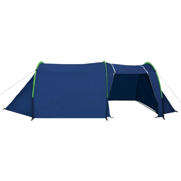 Familienzelt Kuppelzelt Campingzelt 4 Personen Blau/Grün – Bild 8