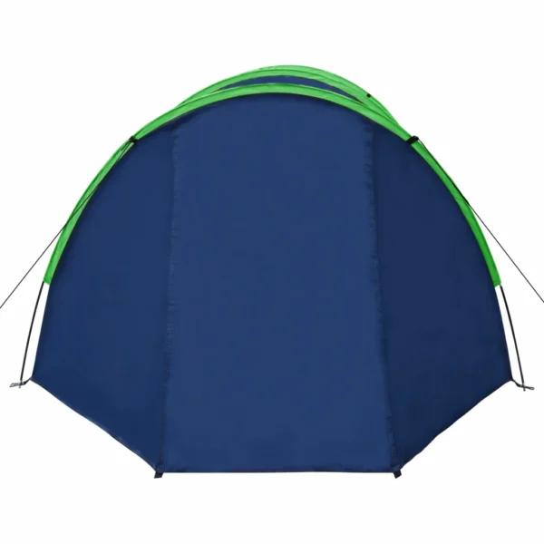 Familienzelt Kuppelzelt Campingzelt 4 Personen Blau/Grün – Bild 7