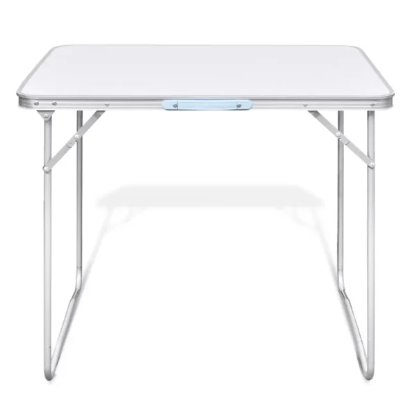 Campingtisch zusammenklappbar mit Metallrahmen 80 x 60 cm – Bild 4