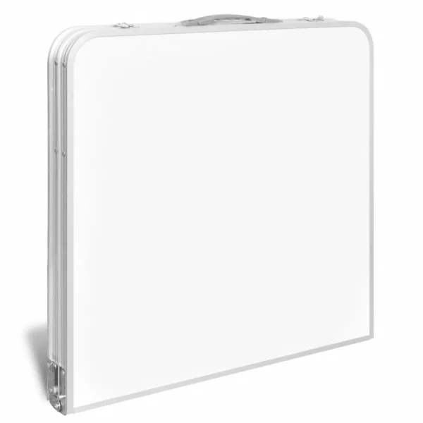 Campingtisch zusammenklappbar höhenverstellbar Aluminium 120 x 60 cm – Bild 8
