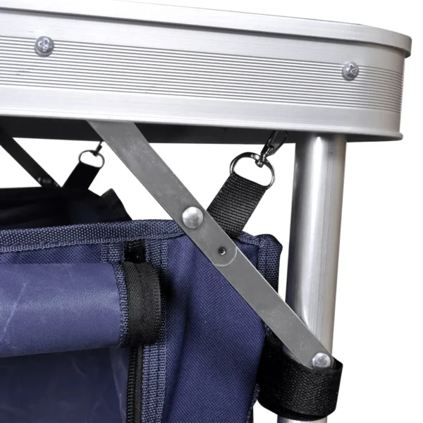 Campingmöbel Stauraum aus Aluminium zusammenklappbar – Bild 4