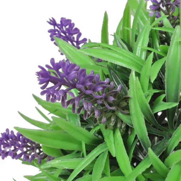 Buchsbaumkugel mit Lavendel 2 Stk. Künstlich 28 cm – Bild 2