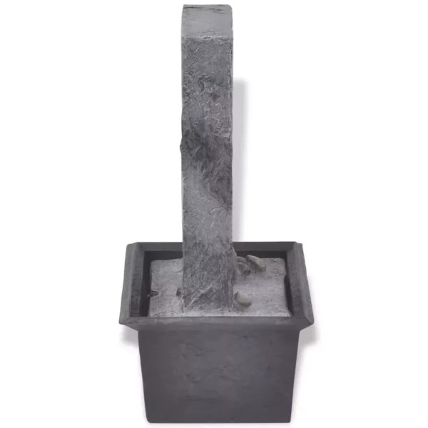 Zimmerbrunnen mit LED-Licht Polyresin – Bild 4