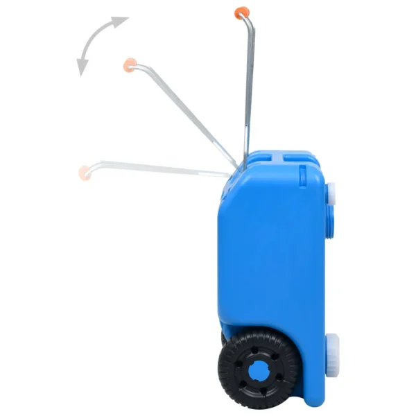Camping-Wassertank mit Rollen 25 L Blau – Bild 7