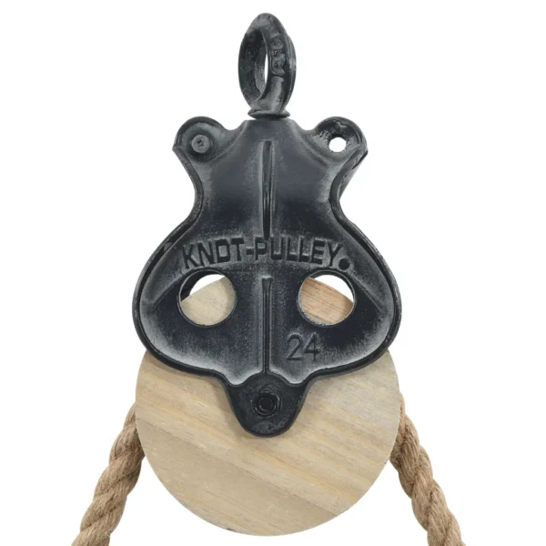 Wanduhr mit Seil – Bild 3