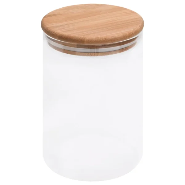 Vorratsgläser mit Bambusdeckel 4 Stk. 800 ml – Bild 7