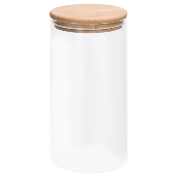 Vorratsgläser mit Bambusdeckel 4 Stk. 1200 ml – Bild 7