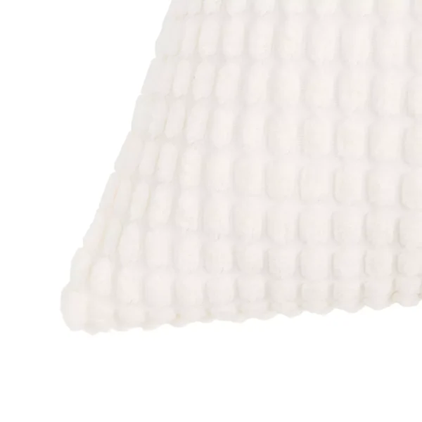 Kissen-Set 2 Stk. Velours 40 x 60 cm Gebrochen Weiß – Bild 2