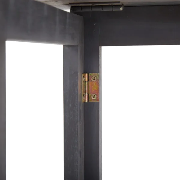 Klappbarer Balkontisch 90 x 50 x 74 cm Massivholz Akazie – Bild 3