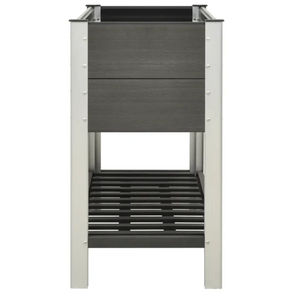 Garten-Hochbeet WPC (125x50x90 cm) – Bild 3