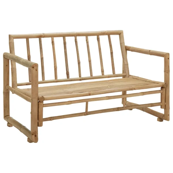 Gartenbank Bambus (115 cm) – Bild 5