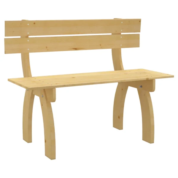Gartenbank Kiefernholz Imprägniert (150 cm)