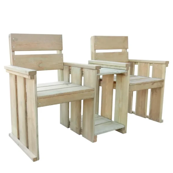 Gartenbank Kiefernholz Imprägniert (150 cm)