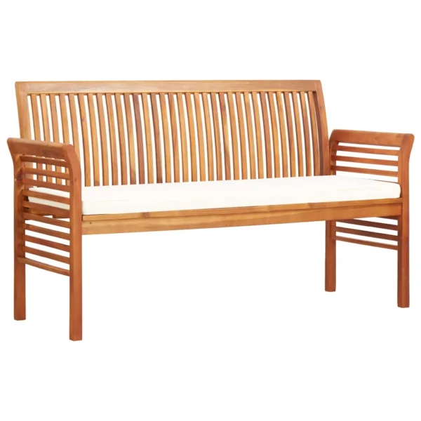 Gartenbank Massivholz Akazie (150 cm)