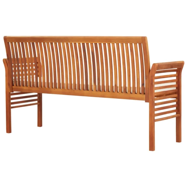 Gartenbank Massivholz Akazie (150 cm) – Bild 4