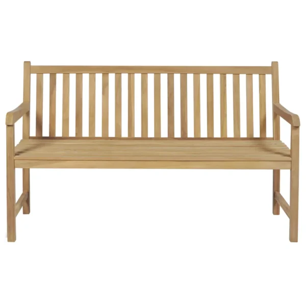 Gartenbank Teak (150 cm) – Bild 2