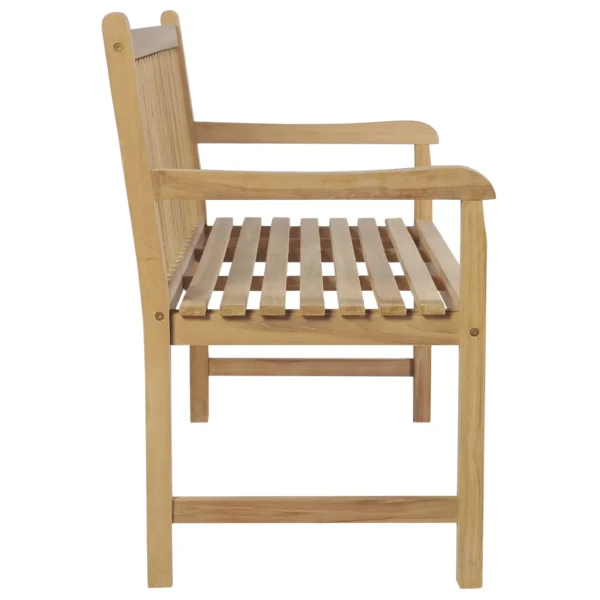 Gartenbank Teak (150 cm) – Bild 3