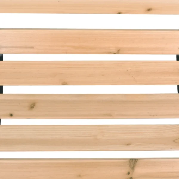 Gartenbank aus Holz (122 cm) – Bild 6