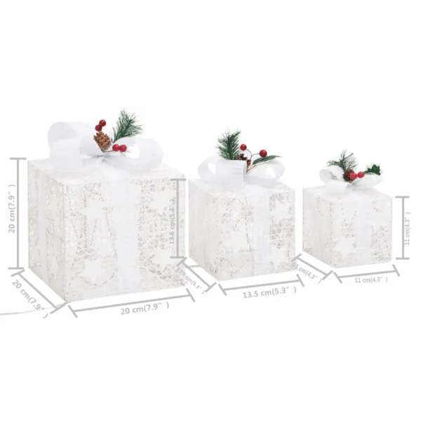 Geschenkboxen Weihnachten 3 Stück – Bild 8