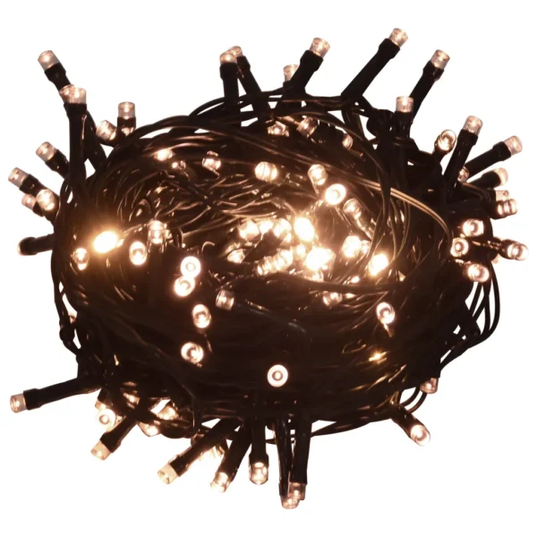 Lichterkette mit 600 LEDs Warmweiß – Bild 2