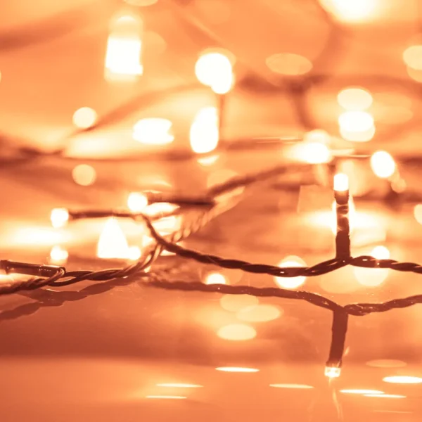 Lichterkette mit 600 LEDs Warmweiß – Bild 3