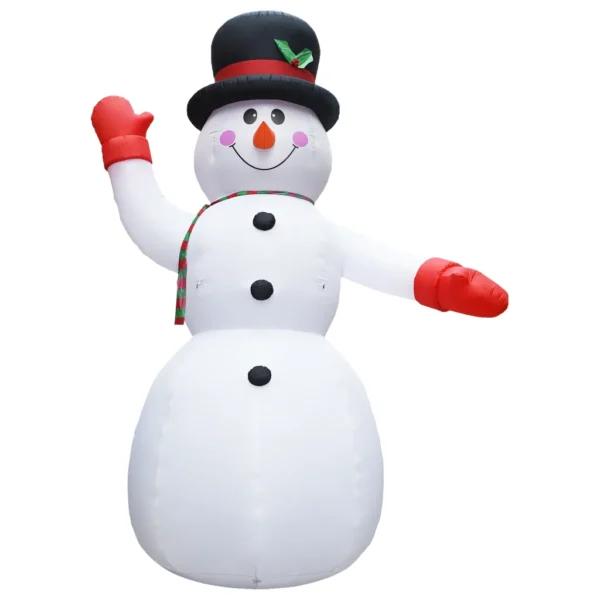 Aufblasbarer Schneemann mit LED – Bild 2