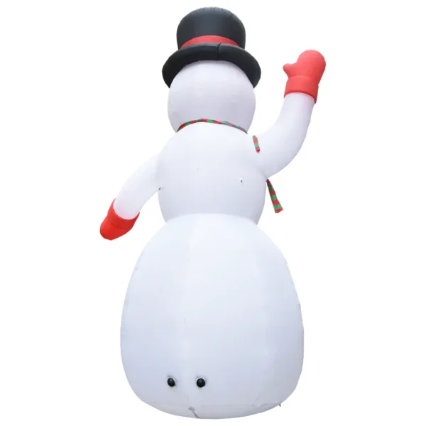 Aufblasbarer Schneemann mit LED – Bild 3