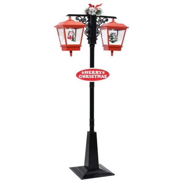 Weihnachts-Straßenlampe mit Weihnachtsmann 188 cm – Bild 2