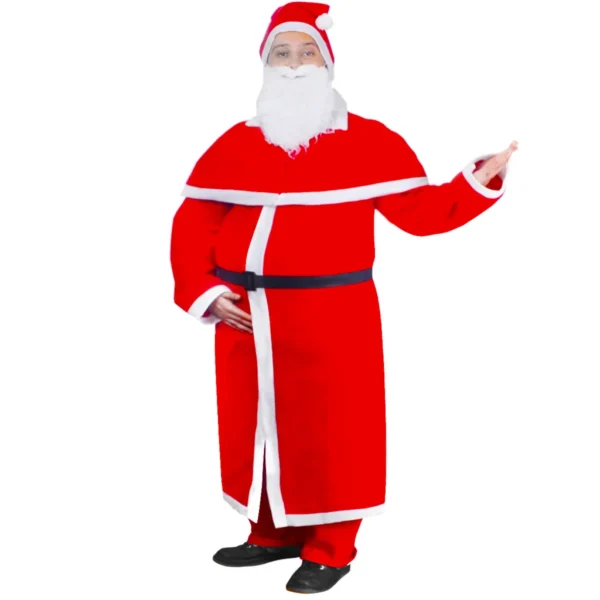 Weihnachtsmann Mantel Kostüm-Set